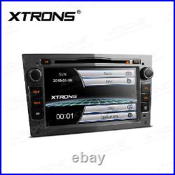 Grey 7 Car DVD Player Radio RDS GPS Navigation Bluetooth 2DIN For Vauxhall Opel