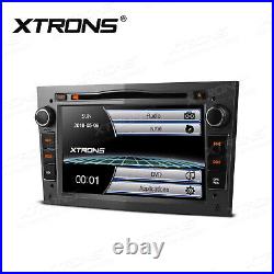 Grey 7 Car DVD Player Radio RDS GPS Navigation Bluetooth 2DIN For Vauxhall Opel