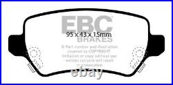 New Ebc Front And Rear Brake Discs And Pads Kit Oe Quality Replace Pd40k1423