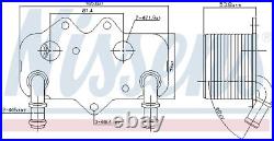 OIL COOLER ENGINE OIL FOR OPEL VECTRA/B/Hatchback/GTS SINTRA ASTRA/Van/Delvan