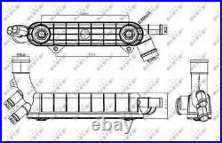 Oil Cooler Engine Oil Fits Opel Vauxhall Astra G Coupe 2.0 16v Turbo. Opel V