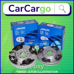 PAGID FRONT & REAR BRAKE DISC & PADS FOR Opel Astra J 1.4 LPG 2014-2024