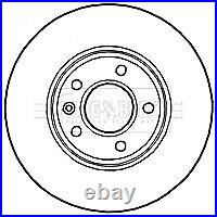 Premier Front 1x Brake Disc Fits Vauxhall Astra Zafira Mokka 13502052