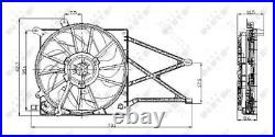 Radiator Fan Cooling Vauxhall OpelASTRA G, Mk IV 4, ZAFIRA A, Mk I 1 90570736