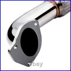 Stainless Decat De Cat Exhaust Downpipe Pipe For Vauxhall Opel Astra J Gtc Vxr