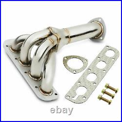 Stainless Exhaust Manifold Decat De Cat For Vauxhall Opel Astra Mk4 1.2 1.4 16v